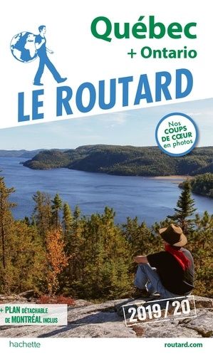 Québec Et Ontario (1 Plan Détachable) - Guide Du Routard 2019-2020