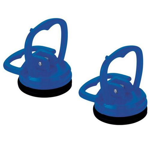 LOT DE 2 MINI VENTOUSES DE DIAMETRE 55 mm CAPACITE 15 kg CHACUNE