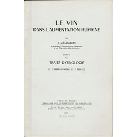 Le Vin Dans L'alimentation Humaine