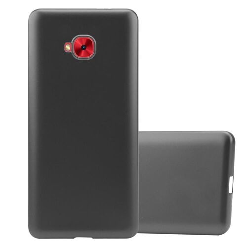 Cadorabo Housse compatible avec Asus ZenFone 4 Selfie PRO en METALLIC GRIS - Étui de protection en silicone TPU flexible