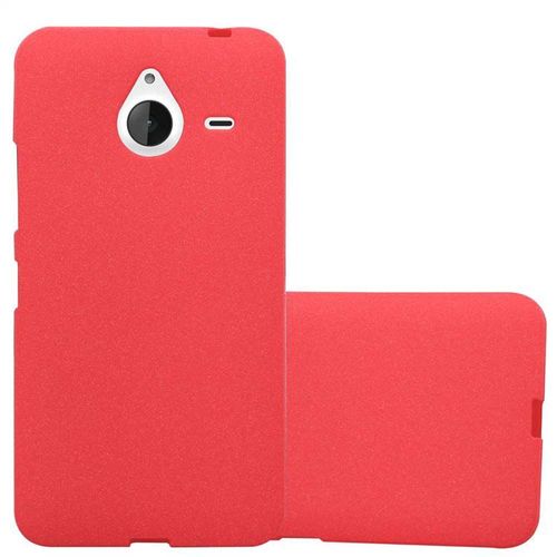 Cadorabo Housse Compatible Avec Nokia Lumia 640 Xl En Frost Rouge - Étui De Protection En Silicone Tpu Flexible