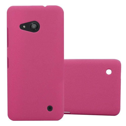 Coque Pour Nokia Lumia 550 En Frosty Rose Vif Hard Case Housse De Protection Étui À L'aspect Givré Contre Les Rayures Et Les Chocs