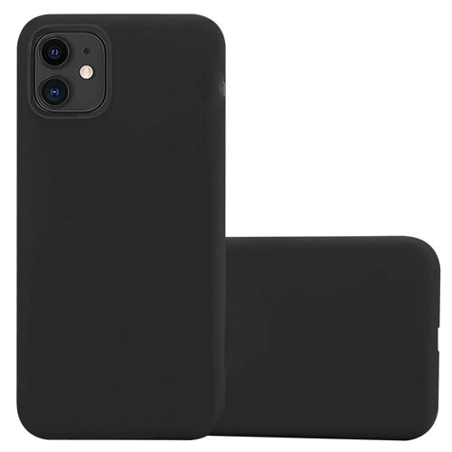 Coque pour Apple iPhone 11 en CANDY NOIR Housse de protection Étui en silicone TPU flexible
