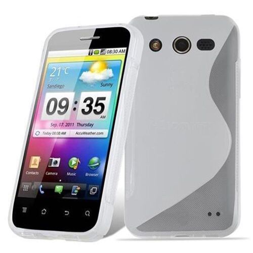 Cadorabo Housse compatible avec Honor 1 en SEMI TRANSPARENT - Étui de protection en silicone TPU flexible