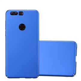 Coque pour Honor 8 / 8 PREMIUM en METALLIC BLEU Hard Case Housse de protection Étui d'aspect métallique contre les rayures et les chocs