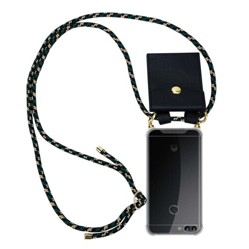 Coque Bandoulière Pour Huawei P Smart 2018 / Enjoy 7s Housse Etui Protection Lanyard