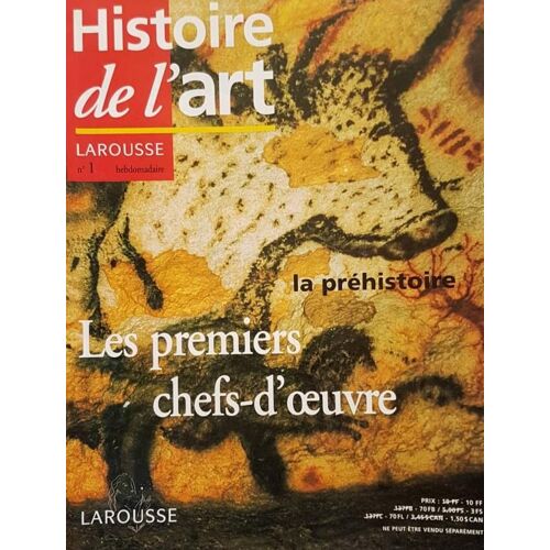 Histoire De L'art N°1 "La Prehistoire" Les Premiers Chefs-D'oeuvre 1 