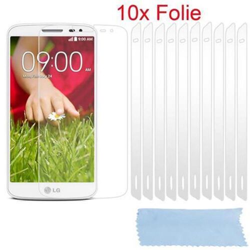 Cadorabo Films De Protection D'écran Compatibles Avec Lg G2 Mini Dans Haut Clair - 10 Films De Protection Hautement Transparents Contre La Poussière, La Saleté Et Les Rayures