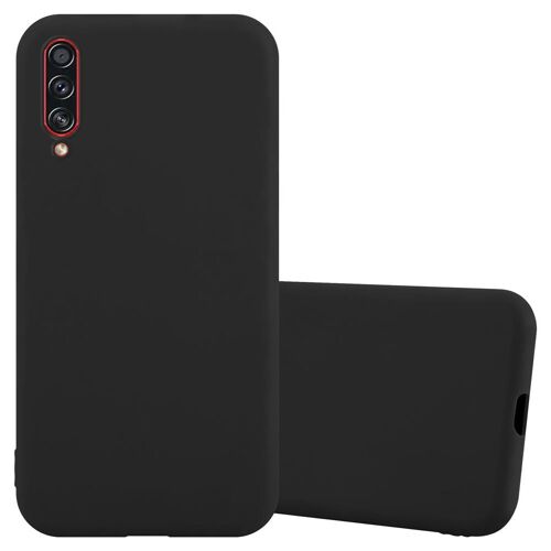 Cadorabo Housse compatible avec Samsung Galaxy A70 / A70s en CANDY NOIR - Étui de protection en silicone TPU flexible