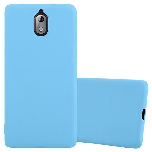 Cadorabo Housse Compatible Avec Nokia 3.1 En Candy Bleu - Étui De Protection En Silicone Tpu Flexible