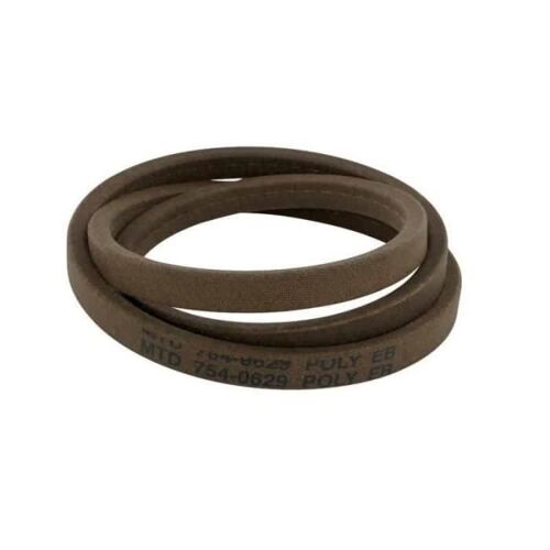 Courroie variateur/boîte MTD 754-0629 - Long. ext. 132 cm Profil trapézoïdal lisse 5L (15,8 x 9,5 mm), longueur ext. : 1321 mm