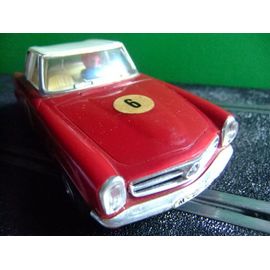 Scalextric Exin Mercedes 250 Sl Grenat 6 Avec Boite-Scalextric