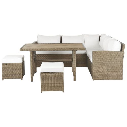 Set De Salon Matériaux Synthétiques Marron Bardi