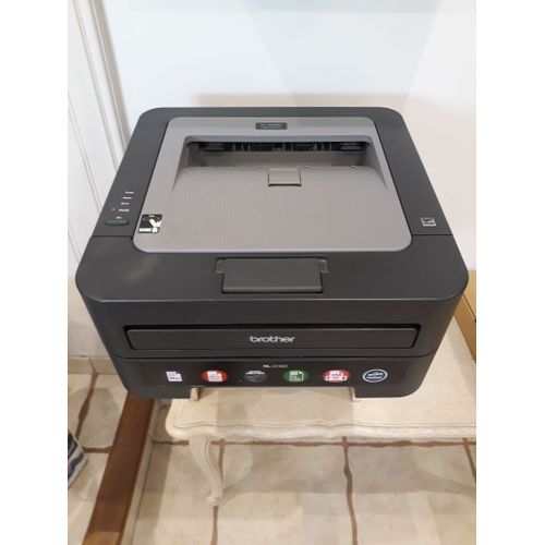 Brother HL-2240D - Imprimante - Noir et blanc - Recto-verso - laser - A4 - 2400 x 600 ppp - jusqu'à 24 ppm - capacité : 250 feuilles - USB 2.0