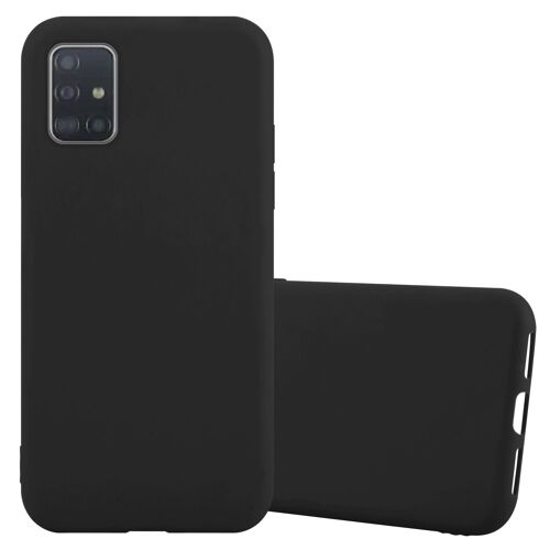 Coque pour Samsung Galaxy A72 4G / 5G en CANDY NOIR Housse de protection Étui en silicone TPU flexible