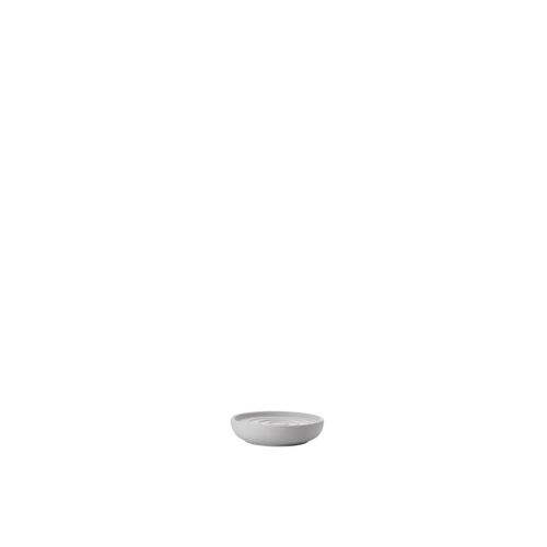 Porte savon en porcelaine gris clair