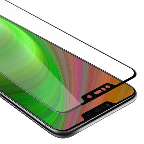 Cadorabo Plein Écran Film De Protection Compatible Avec Asus Zenfone Max M2 En Transparent Avec Noir - Verre De Protection D'écran Durci (Tempered) D'une Dureté De 9h Avec 3d Touch