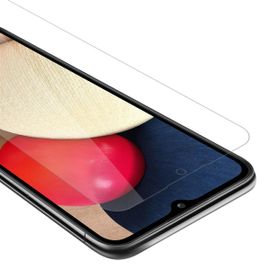 Verre De Trempépour Samsung Galaxy A02s En Haute Transparent Film De Protection D'écran Durci Tempered Glass D'une Dureté De 9h Avec Compatibilité 3d Touch
