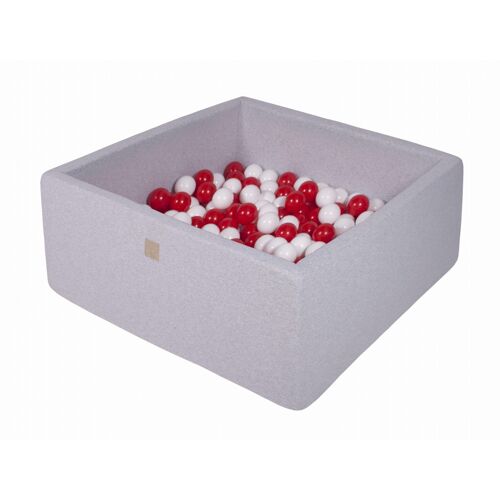 Gris Clair Piscine À Balles: Rouge/Blanc H40