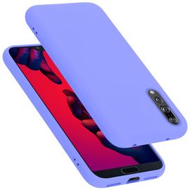Cadorabo Housse Compatible Avec Huawei P20 Pro / P20 Plus En Liquid Light Purple - Étui De Protection En Silicone Tpu Flexible