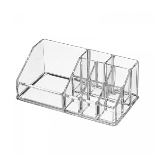 Rangement maquillage transparent - 17x9.5x6.5cm