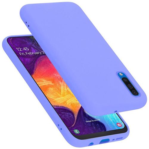 Cadorabo Housse Compatible Avec Samsung Galaxy A50 4g / A50s / A30s En Liquid Light Purple - Étui De Protection En Silicone Tpu Flexible