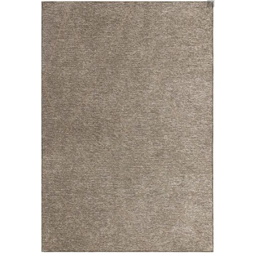 Tapis De Salon En Jute Taupe 120x170 Cm