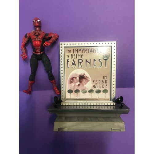 Figurine Articulee Spider Man - Spiderman - Panneau Publicitaire Oscar Wilde - Marvel - 2003