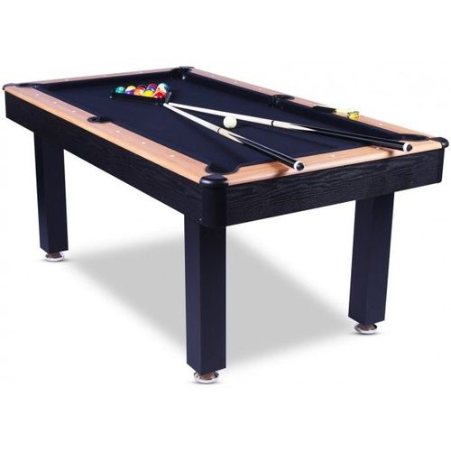 Billard US Vegas 6ft convertible bois noir - Table à manger / Billard / Ping Pong - Livraison offerte et rapide!
