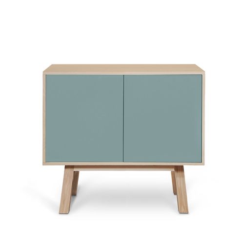 Buffet En Frêne 2 Portes 100 Cm, Hauteur 94 Cm