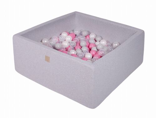 Gris Clair Piscine À Balles: Rose Clair/Blanc Perle/Gris H40