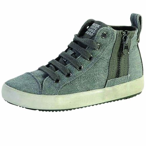 Basket Geox Enfant Alonisso Gris