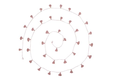 Guirlande 500 coton rose