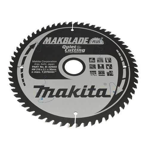 Lame de scie MAKBLADE PLUS (B-32502) pour une coupe nette dans le bois (Medium Cut) - Makita B-32502