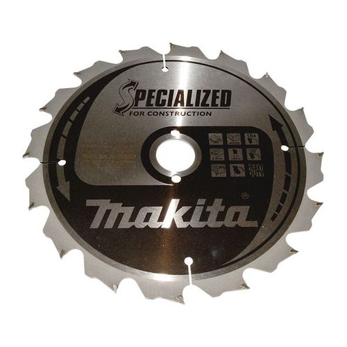 Lame de scie heavy-duty SPECIALIZED (B-33560) pour une coupe rapide dans le bois (Fast Cut) - Makita B-33560