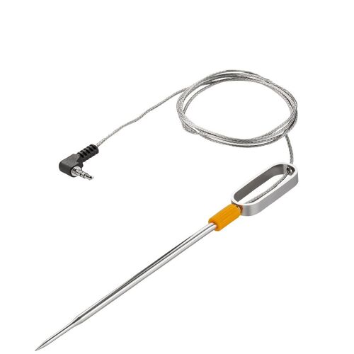 Thermomètre par sonde en acier inoxydable argent