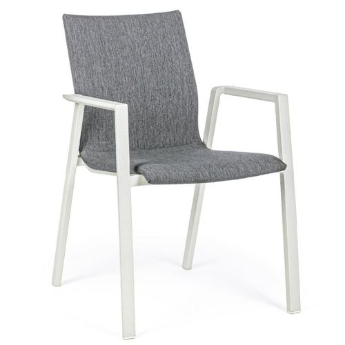 Fauteuil De Jardin Aluminium Blanc Cassé