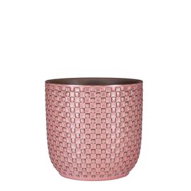 Cache-Pot En Céramique Rose Clair D19,5