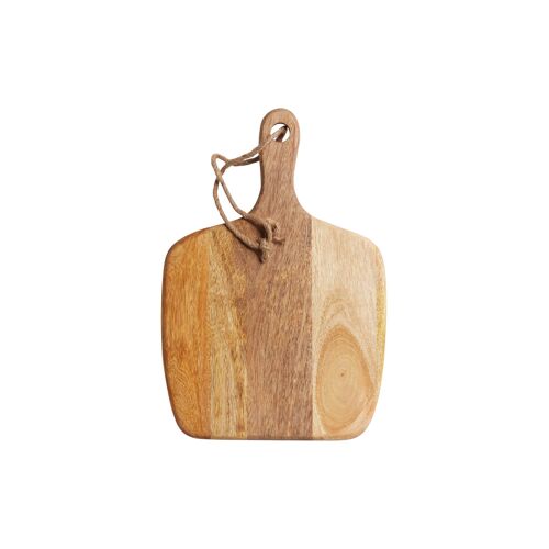 Planche À Pagaie De Service En Bois De Manguier Marron