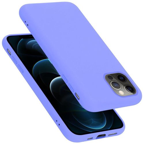 Coque Pour Apple Iphone 13 Mini En Liquid Light Purple Housse De Protection Étui En Silicone Tpu Flexible