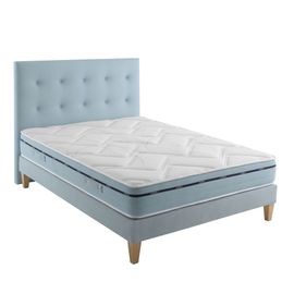 Ensemble Matelas, Sommier, Pieds Et Tête De Lit 160x200