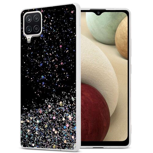 Coque Pour Samsung Galaxy A12 / M12 Etui Protection Paillettes Housse Cover
