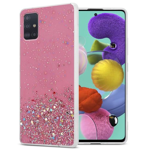 Coque Pour Samsung Galaxy A51 4g / M40s Etui Protection Paillettes Housse Cover