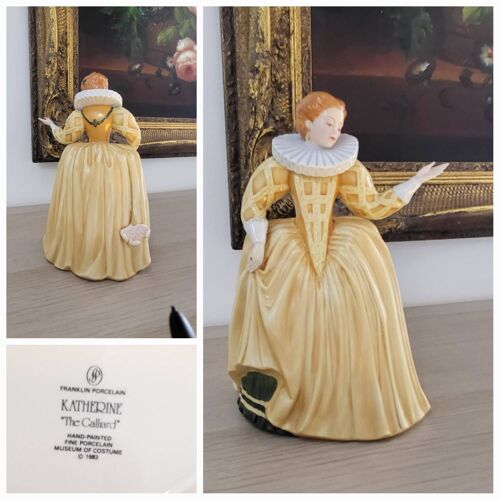 Figurine Franklin Mint Katherine The Est Galliard 