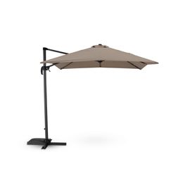 Tissu De Remplacement Pour Parasol 250x250cm Carré Taupe