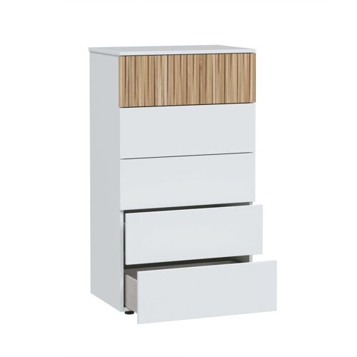 Commode 5 Tiroirs H109 Cm