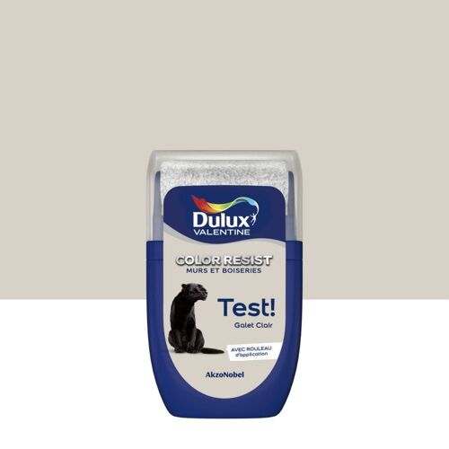 Testeur Peinture DULUX VALENTINE Color Resist Galet Clair 0,03L