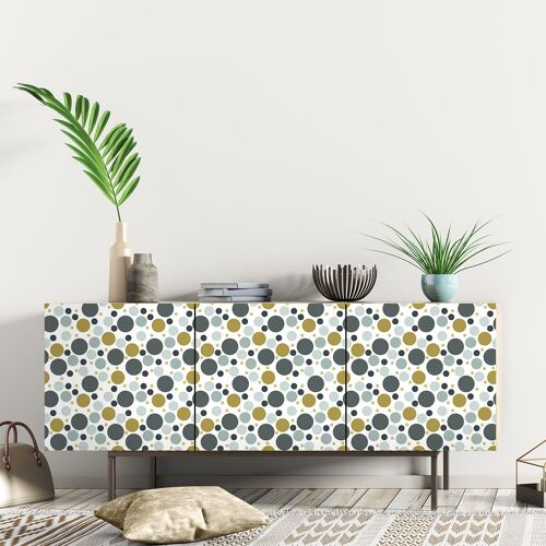 Sticker meuble scandinave akob 40x60cm
