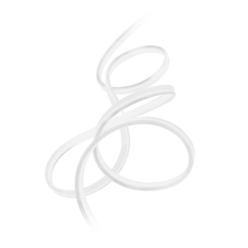 Ruban Led Lumineux En Silicone Blanc, 3m