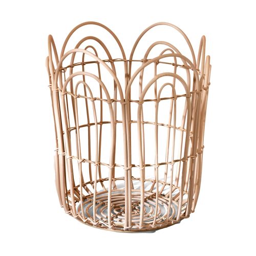 Panier en bois naturel